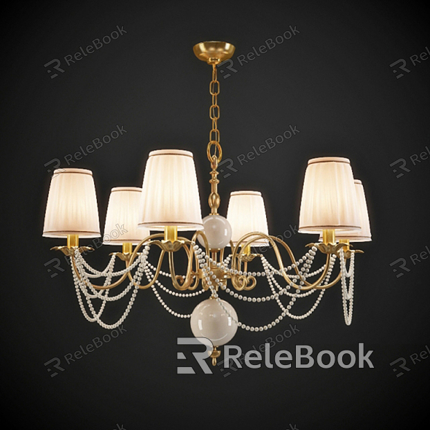 European-style chandelier model