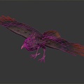 Modern Birds Birds 3d model