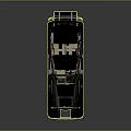 Classic Black Vintage Car With White Wall Wheels And Retro Exterior Design