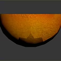 Fresh Sliced Orange With Vibrant Color And Juicy Segments On Dark Background