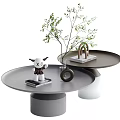 Coffee table combination 3d model