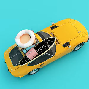 E-commerce Scenario 3d model