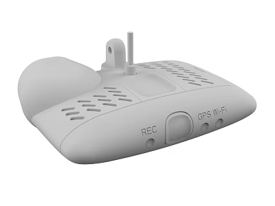 Commercial Device with GPS WIFI and REC Function for Business Monitoring 3d model