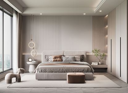 Modern Bedroom 3d model