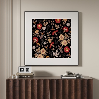 Simple Decorative Painting 3d model