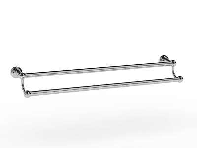 Modern towel rack 3d model
