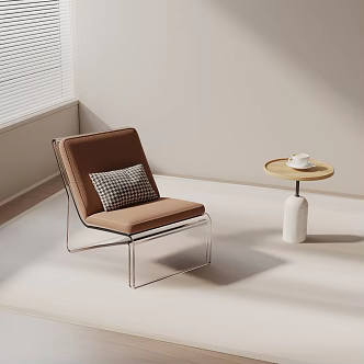 modern leisure chair 3d model