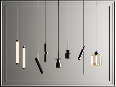 Modern Italian Chandelier Glass Chandelier Metal Chandelier Bedside Chandelier Decorative Chandelier Bar Table Chandelier 3d model