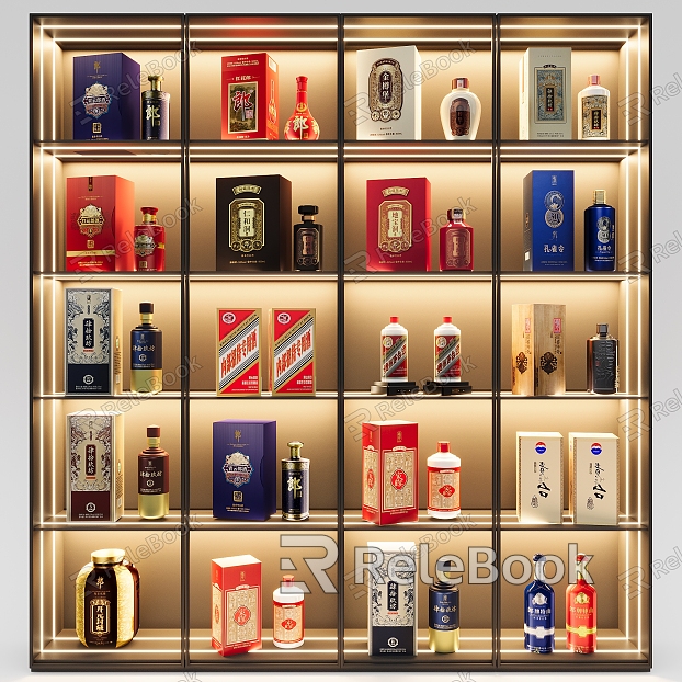 Modern Liquor Liquor Maotai model