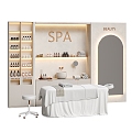 sap massage shop massage bed massage supplies beauty spa beauty shop 3d model