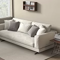 Modern sofa bed 3d model