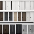 Modern Stylish Hinged Doors In Various Designs And Materials For Home Use
