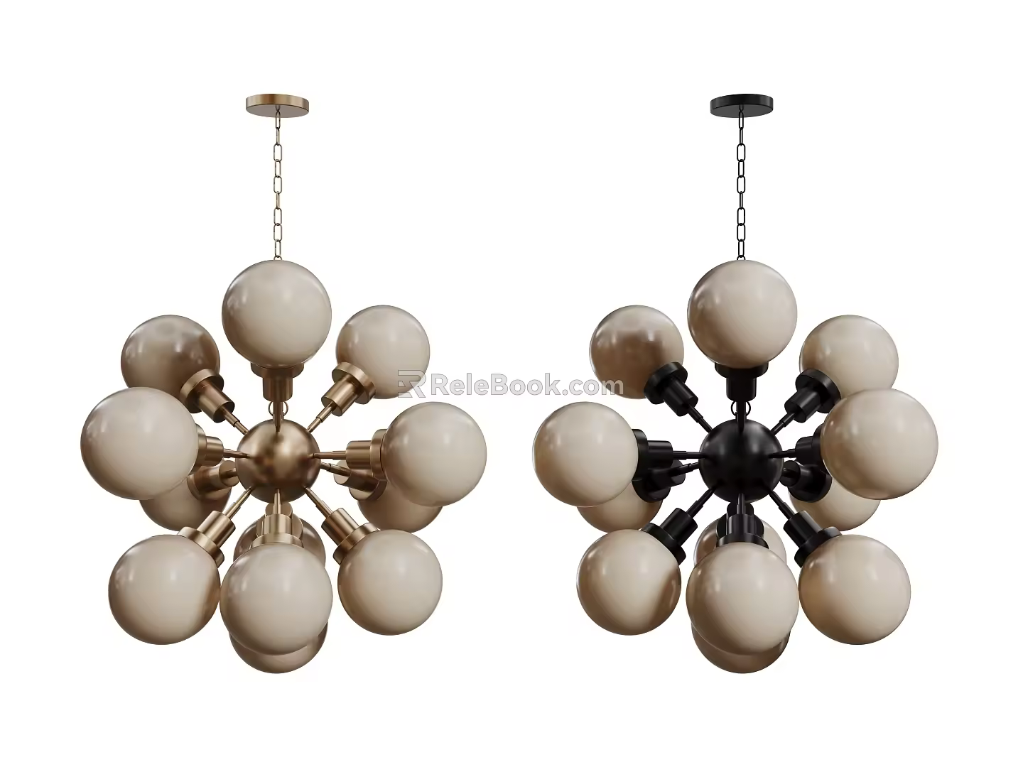 Modern Chandelier Art Chandelier Spherical Chandelier 3d model