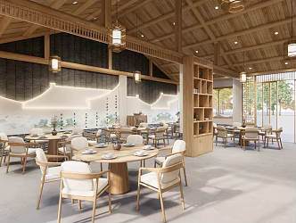 New Chinese Restaurant 3d model