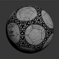 Adidas Series Football With Black And White Geometric Patterns And Astera Logo