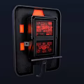 Modern Science Fiction Computer Modern Science Fiction Computer Future Technology Electrical Appliance Intelligence 3d model