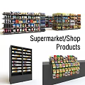 High Quality Commercial Equipment Multi tiered Shelves For Supermarket Product