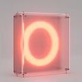 Quiet Cream Table Lamp Wall Lamp Decoration Table Lamp Furniture Soft-fitting Atmosphere Lamp 3d model