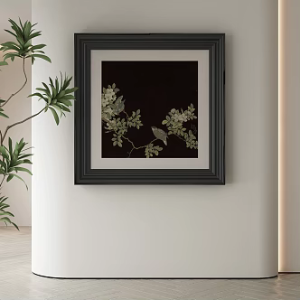 New Chinese Decorative Painting 3d model