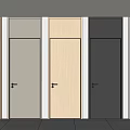 Modern Hinged Doors In Various Colors And Wood Finishes For Home Interior Design