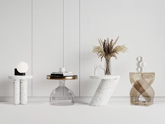 Modern combination of several sides and several corners 3d model