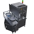 Industrial Equipment With Transparent Protective Cover Tri Color Indicator Light Control Panel And Conveyor Belt