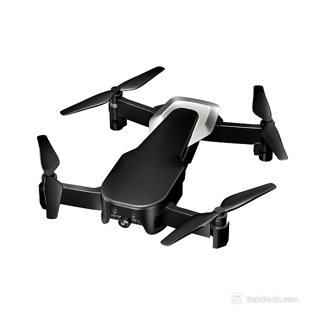 Smart Foldable Drone With Camera And Portable Design For Stable Flight 3d model 