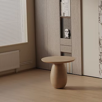 Modern Bedside Cabinet 3d model