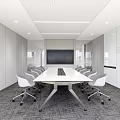 Conference Room Conference Table 3d model