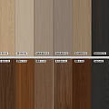Modern Wood Grain Wall Paneling With Various Color Options For Interior Design