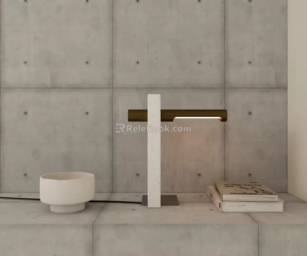 Modern Table Lamp Metal Table Lamp 3d model