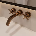 Retro faucet 3d model