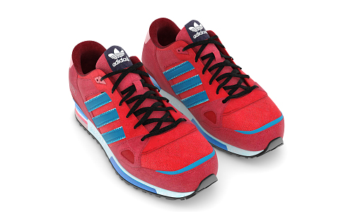 Modern sneaker Adidas Shoes 3d model