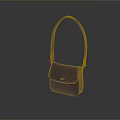 Stylish Black Leather Handbag With Single Strap For Fashionable Outfits