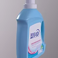 Blue Laundry Detergent Bottle With Handle For Effective Clothes Cleaning Daily Use