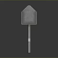 Metal Hand Tool With Long Shaft And Square Head Design For Industrial Applications