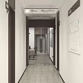 Modern Command Center Data Command Center 3d model