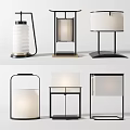 Modern Table Lamps With Minimalist Design Sleek Metal Frames And Cylindrical Shades