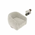 White Plush Sofa and Coffee Table Set With Wooden Base and Green Black Beige Options