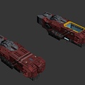 Sci-Fi Mobile Shipyard 3d model