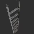 Durable Metal Ladder As Essential Hardware Tools For Home And Industrial Use