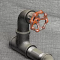 Special-shaped table lamp 3d model