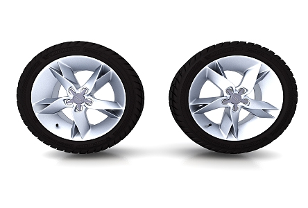 Modern Tires 3d model