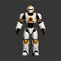 Robot Assistant Small Robot Butler Robot Butler Figure Game Figure 3d model