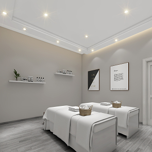 Modern SPA Beauty Salon 3d model