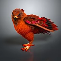 Modern Eagle Carving 3d model