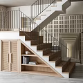 Nordic staircase 3d model