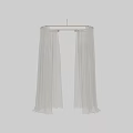 Light Beige Linen Curtains With Pleated Design And Flowy Drapes For Home Decor