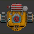 Mech Warrior Mech Soldier Machine Battlearm Mechanical Battlearm Machine Fighter Robot 3d model