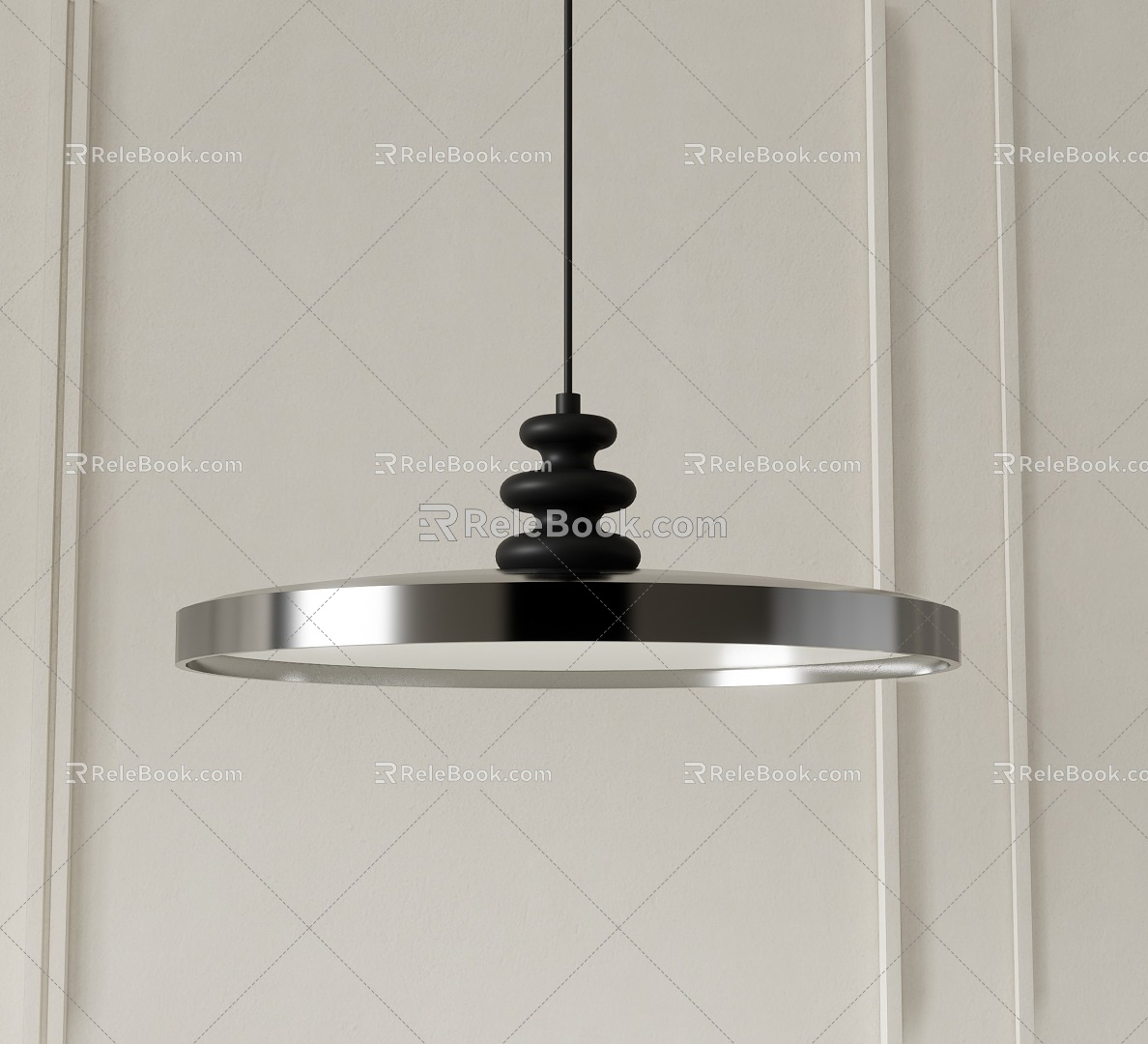 Modern Chandelier Bedside Chandelier Restaurant Chandelier 3d model